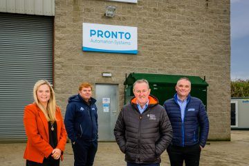 Conor Murphy MLA visits Pronto Automation